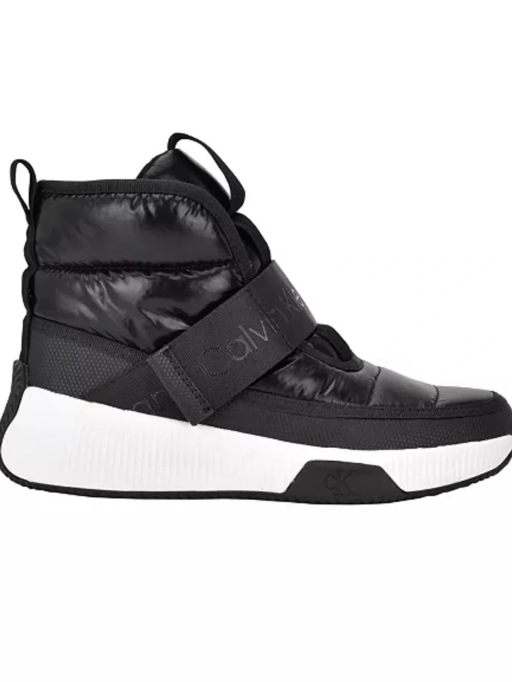 New Calvin Klein Jeans Women's Mabon Cozy Nylon High Top Sneakers